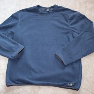Eddie Bauer Navy Crew Neck Sweatshirt